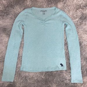 Abercrombie kids ruched-front top